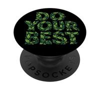 Do Your Best Cub Scout Nature Design Leaf Art PopSockets PopGrip Adhésif