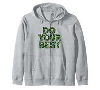 Do Your Best Cub Scout Nature Design Leaf Art Sweat à Capuche