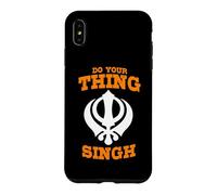 Do Your Thing Singh Sikh Punjabi T-Shirt Coque pour iPhone XS Max