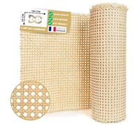 DO YOURS - Rouleau de Cannage en Rotin Naturel Premium : Qualité Supérieure et Résistant, Idéal pour DIY & Décoration, Meuble, Chaise Rattan Webbing pour Bricolage (60CM*100CM)