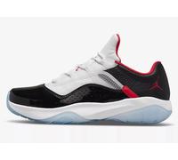 DO0613-160 Nike Air Jordan 11 CMFT Low Blanc Rouge Noir Baskets Homme