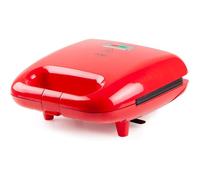 Do9242W Snackmaker 5-En-1 - Croque Monsieur - Gaufrier - Donut Maker - Formes D'Animaux - Gaufres Sur Bâtonnet - Rouge[PE420]
