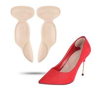 Doact T-Forme Semelles Utilisé pour les Chaussures à Talons Hauts ou les Chaussures Trop Grandes pour Heel Foot Care et Soulagement de la Douleur au Pied des Cloques (3 en 1 Semelle)