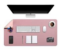 DOBAOJIA Sous-Main Bureau, Tapis de Bureau, Tapis de Clavier et Souris, Tapis de Portable, Pad Écriture, Mouse Pad XXXXL, pour Bureau/Maison/Gaming, Double Face en Cuir PU 100 x 50cm