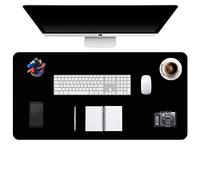 DOBAOJIA Sous-Main Bureau XXXXL, Tapis de Bureau, Tapis de Clavier et Souris, Tapis de Portable, Pad Écriture, Mouse Pad, pour Bureau/Maison/Gaming, PU Étanche + Suède Antidérapant 120 x 43cm