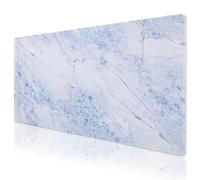 DOBAOJIA Tapis de Souris Gaming XXL 800 x 400mm, Sous Main de Bureau, Tapis de Clavier et Souris, Tapis d’Ordinateur Bureau, surface anti-débordement et base antidérapante