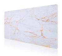 DOBAOJIA Tapis de Souris Gaming XXL 800 x 400mm, Sous Main de Bureau, Tapis de Clavier et Souris, Tapis d’Ordinateur Bureau, surface anti-débordement et base antidérapante