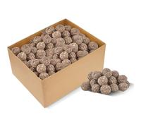 dobar® 24116e Lot de 100 Grandes Boules de mésanges gourmandes sans Filet - 100 boulettes de 80 g chacune pour l'alimentation Toute l'année - Nourriture pour Oiseaux Sauvages - 8000 g