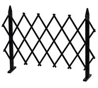 dobar 29181FSCe Treillis Pliable avec Pieds et piquets Noir Taille S 110 x 80 cm
