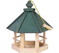 dobar 90038FSCe volière Classique en Bois à accrocher à 6angles, 29 x 32 x 36 cm, Vert
