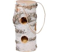 dobar® Green Label 11521FSCe Grand Support pour Boules de Graisse en Bouleau Naturel 11 x 11 x 26 cm