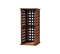 dobar 29097 FSC à Bois de cheminée en Bois pour intérieur et extérieur dans Le Jardin, Marron 39 x 39 x 85 cm