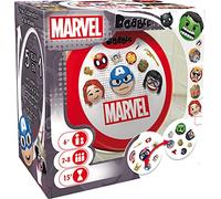 Asmodée – Jeu de cartes Dobble Marvel Emoji – Rapide, 15 min, 2‑8 joueurs, dès 6 ans