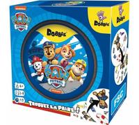 Dobble Asmodee Pat Patrouille - Jeu de Société pour Enfants dès 6 Ans - Jeu de Cartes d'Observation Familial - Jeu de Rapidité avec Paw Patrol - 2 À 8 Joueurs - 15 Min - en Français - Zygomatic