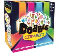 Asmodee - DOBBLE Connect - Jeu de Société avec Cartes pour Enfants dès de 8 Ans - Jeu de Rapidité et d'Ambiance - Aligner 4 Symboles pour Gagner - 2 à 8 Joueurs - 15 Min - en Français - Zygomatic
