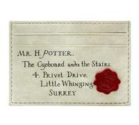 Dobby H.P. Hogwarts Wizardry Lettre Estampée Portefeuille Porte-Cartes, Beige
