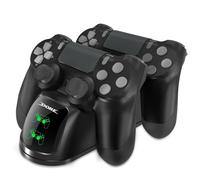 Dobe Dual Usb Charge De Station Dock Manette Pour Ps4/Ps4 Slim/Ps4 Pro Manette Led Noir Chargeur Dual Usb Charging Dock For Ps4 Shock Manette , Charger Docking Station Pour Ps4/Ps4 Slim/Ps4 Pro