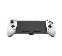 Dobe TNS-1125 Manette de commutateur noir et blanc pour Nintendo Switch, manette de joypad monobloc, mode manuel avec 6 axes gyroscope double moteur vibration, noir et blanc