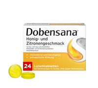 Dobensana Honig/Zitrone Lutschtabletten, 24 pièces