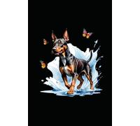 DOBERMAN AND BUTTERFLIES: ANIMALS OF THE WORLD, Positive Affirmation, Motivational and Inspirational Notebook, Animal Notebook, Birthday Gifts, ... Notebook Gifts, Anniversary Gifts, For All...