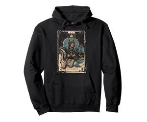 Doberman Carte de Tarot XX Jugement Vintage Art Occulte Sweat à Capuche