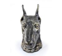 Doberman, Dobermann - urne funéraire pour chien, buste de chien, grande tête de