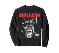 Doberman Dog Vintage Streetwear Urban Hip Hop Metal Rock Y2K Sweatshirt