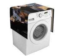 Doberman Housse de protection pour machine à laver avec poches de rangement pour lave-linge et sèche-linge 137,9 x 52,1 cm