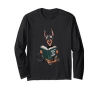 Doberman lit comment former votre dessin animé drôle humain Manche Longue