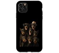 Doberman Pinscher le fou Coque pour iPhone 11 Pro Max