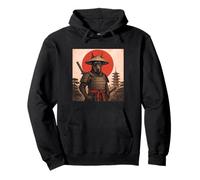 Doberman Pinscher Samurai Warrior Vintage Japonais Ukiyo-e Sweat à Capuche