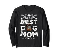 Dobermann Best Dog Mom Dogs Lovers Funny Mothers Day Manche Longue
