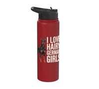 Dobermann Pinscher Stainless Steel Insulated Water Bottle