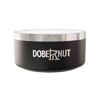 DOBERNUT Gamelle isotherme pour chien - Gamelle à double paroi en acier inoxydable | Base antidérapante | Pour chiens de petite, moyenne et grande taille | Passe au lave-vaisselle | Utilisation