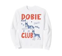 Dobie Dad Club Doberman Dog Owner Dog Dad Fathers Day Sweatshirt