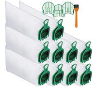 DOBIGER 10 Sacs d'Aspirateur pour Vorwerk Kobold VB100 avec 3 Filtres Moteur + 1 Brosse de Nettoyage, Sac à Poussière de Rechange Kit Sac Aspirateur
