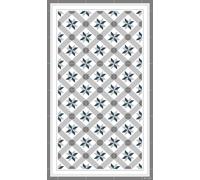 DobleUve Estudio Tapis Vinyle 23 | Gris | 140x200 cm | Tapis Cuisine | Tapis de Salon Antidérapant Antifongique Ignifuge | Tapis Enfants | Tapis Bain PVC | Tapis PVC