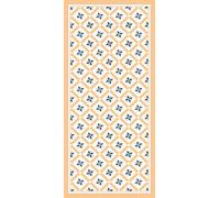 DobleUve Estudio Tapis Vinyle 24 | Jaune | 200x300 cm | Tapis Cuisine | Tapis de Salon Antidérapant Antifongique Ignifuge | Tapis Enfants | Tapis Bain PVC | Tapis PVC