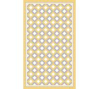 DobleUve Estudio Tapis Vinyle 26 | Jaune | 200x300 cm | Tapis Cuisine | Tapis de Salon Antidérapant Antifongique Ignifuge | Tapis Enfants | Tapis Bain PVC | Tapis PVC