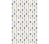 DobleUve Tapis de Cuisine et Salon Multicolore 47x80 cm Antidérapant Antifongique Ignifuge PVC Pour Enfants et Bain