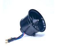 DoBoFo EDF 64 mm 4S 3500 KV 11 pales 16,8 V Ventilateur électrique conduit - Hélice de moteur à jet RC Hobby RC - Pièces de moteur de voiture RC - Moteur sans balais à haute vitesse