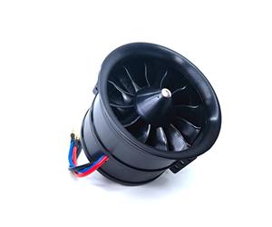 DoBoFo EDF Ventilateur électrique conduit électrique 90 mm 8S 1100 KV 12 pales 33,6 V, hélice de moteur à jet RC, pièces de moteur de voiture télécommandée, moteur sans balais haute vitesse, modèle de