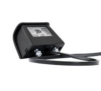 DOBPLAST Éclaireur de plaque 12V ampoule C5W 97x50x50mm E20 lampe dimmatriculation avec câble rapide visserie montage simple éclairage arrière pour remorque voiture et camion