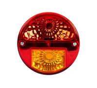DOBPLAST Feu arrière DPT10 à ampoules universel gauche et droit 12-24V E20 position stop clignotant éclairage de plaque bloc optique de signalisation pour remorque camion