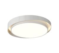 DOBQHWY Panneau Lumineux Luxe Ultra-lumineux Lampe Encastrée Ultra-mince Surface Plane Plafonnier Rond Postmoderne Fer Plafonnier Intensité Variable 3 Niveaux Chambre,Hall,Salle Manger,Cage D'escalier