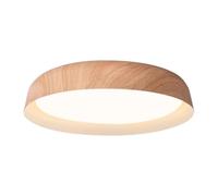 DOBQHWY Plafonnier Imitation Bois Style Bol Plafonniers Plats Métal Style Japonais Lampe Panneau Vintage Intensité Variable 3 Couleurs Plafonniers Semi-encastrés Personnalisés Pour Buanderie,Cuisine