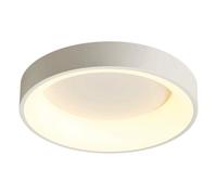 DOBQHWY Plafonniers Minimalistes Lampe Panneau Rond Économie D'énergie Lampes Plates Industrielles Intensité Variable Tendance Luminaire Encastré Postmoderne Chambre,Buanderie,Hall D'entrée,Sous-sol