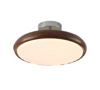 DOBQHWY Plafonniers Plats Élégants Fer Semi-monté Plafonnier Rond Ultra Fin Plafonniers Scandinavia Intensité Variable Panneau Lumineux Créatif Ultra Lumineux Chambre Coucher,Hall D'entrée,Sous-sol