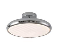 DOBQHWY Plafonniers Plats Élégants Fer Semi-monté Plafonnier Rond Ultra Fin Plafonniers Scandinavia Intensité Variable Panneau Lumineux Créatif Ultra Lumineux Chambre Coucher,Hall D'entrée,Sous-sol
