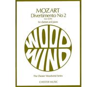 DOBREE GEORGINA - DIVERTIMENTO NO 2, FROM K439B FOR CLARINET AND PIANO - CLARINET